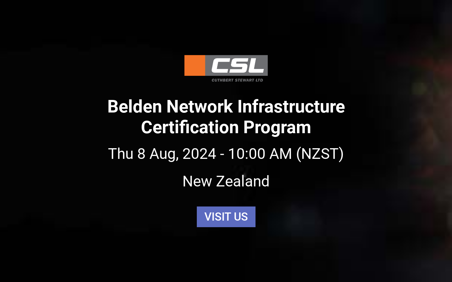 Belden Network Infrastructure Certification Program