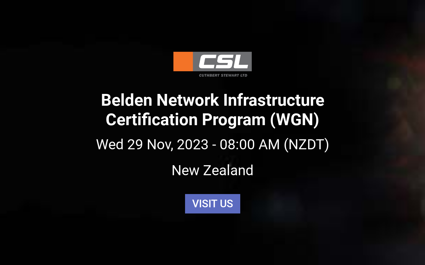 Belden Network Infrastructure Certification Program (WGN)
